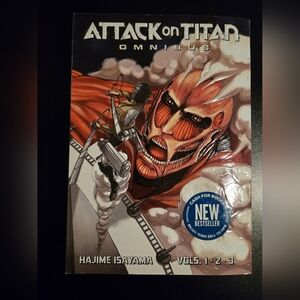 Attack on Titan Omnibus Volumes 1-3